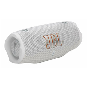 портативная акустика jbl charge 6, 45 вт, белый/white