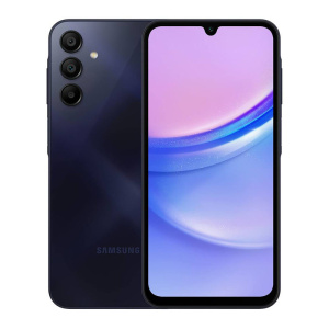 смартфон samsung galaxy a15 4g 8/256 гб, dual nano sim, темно-синий