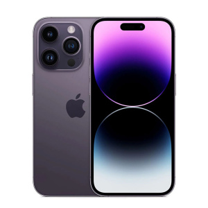apple iphone 14 pro 128gb, dual sim (nano-sim), глубокий фиолетовый