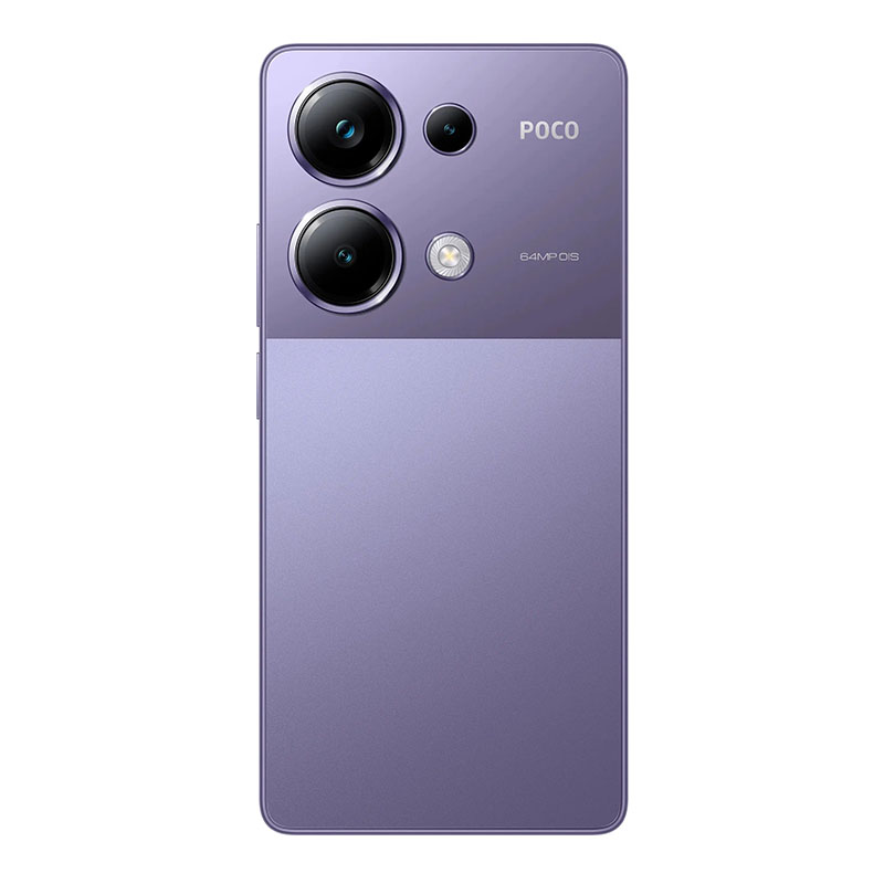 смартфон xiaomi poco m6 pro 12/512 гб ru, dual nano sim, фиолетовый