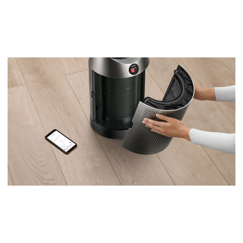 очиститель воздуха dyson purifier cool pc1, черный/никель