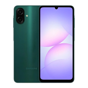 смартфон samsung galaxy a07 4/128 гб, dual nano sim, зеленый/green