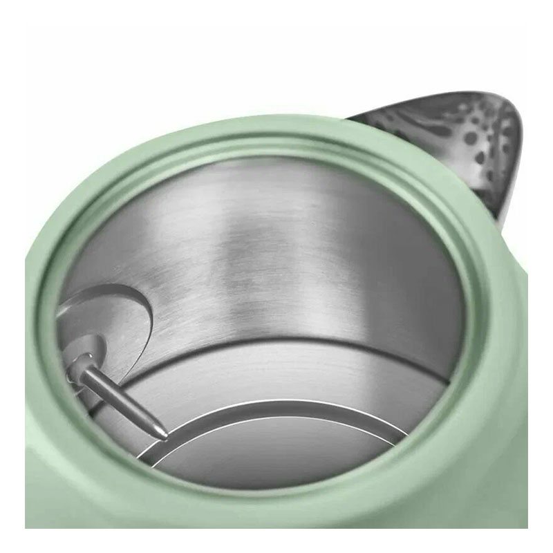 чайник qcooker retro electric kettle 1.7l зелёный (qs-1701)