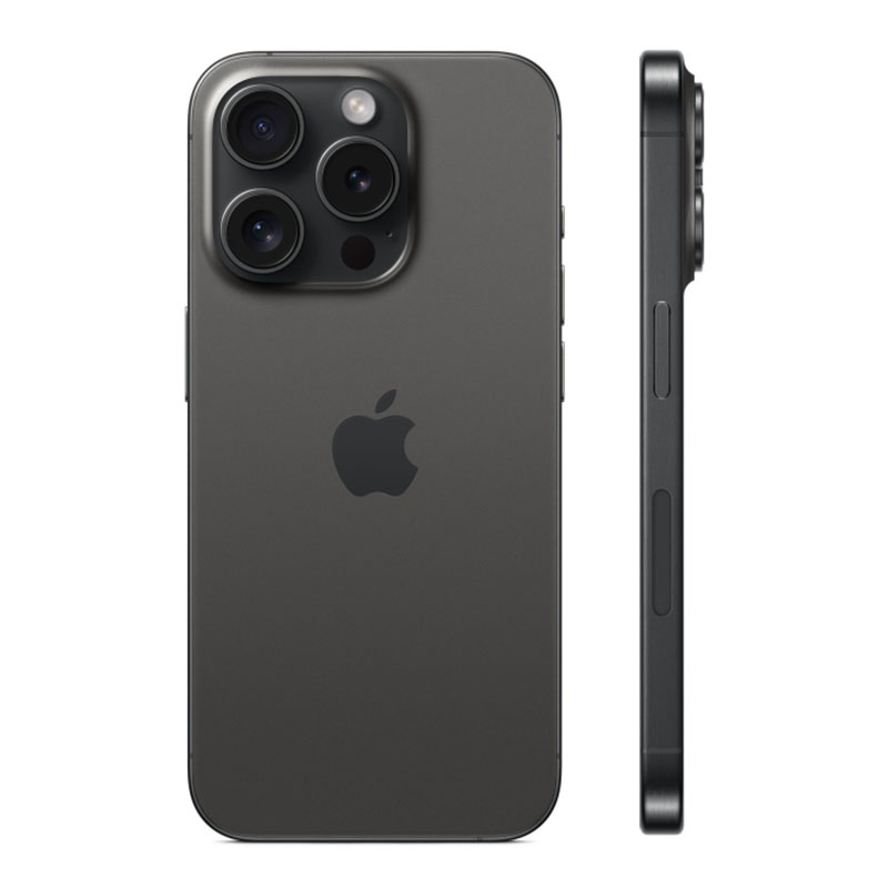 apple iphone 15 pro 512gb, black titanium, dual nano sim "черный титан"