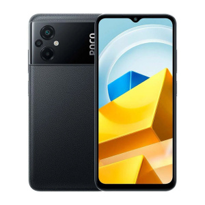 смартфон xiaomi poco m5 4/128 гб, черный