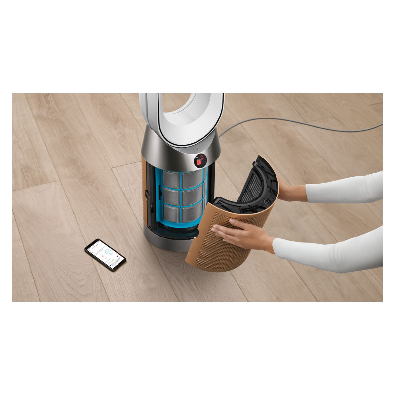 очиститель воздуха dyson purifier humidify+cool de-nox никель/золотой
