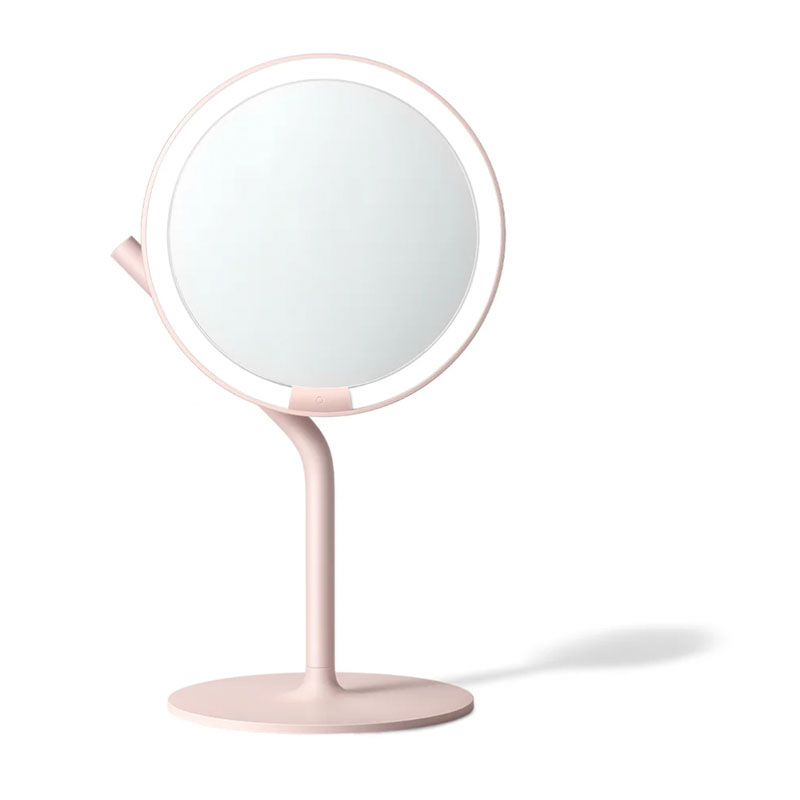 зеркало xiaomi amiro mini 2 desk makeup mirror pink