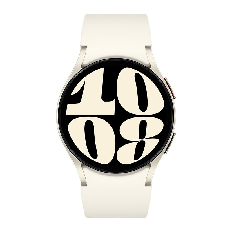 смарт-часы samsung galaxy watch 6, 40 мм, белое золото (sm-r930nzeacis)