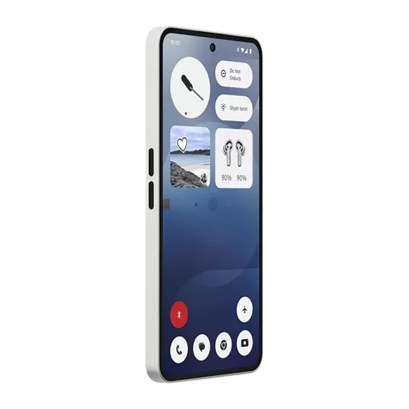смартфон nothing phone (3a) 12/256 гб, dual nano sim, белый/white