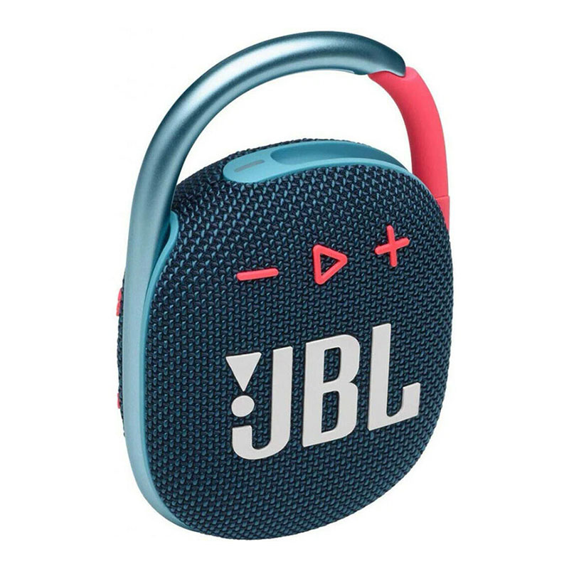 портативная акустика jbl clip 4, 5 вт, синий/розовый