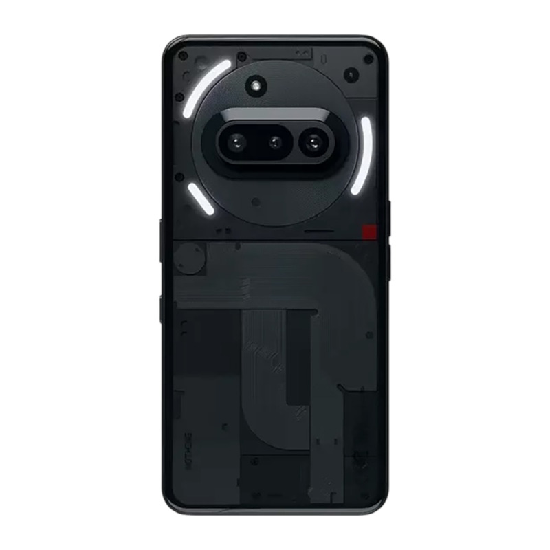 смартфон nothing phone (3a) 8/128 гб, dual nano sim, чёрный/black