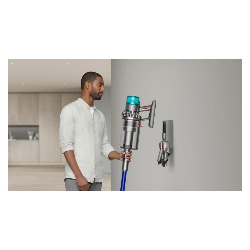 беспроводной пылесос dyson gen5outsize (sv24), никель/синий
