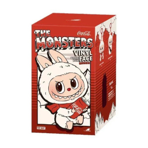 коллекционная фигурка pop mart labubu coca-cola