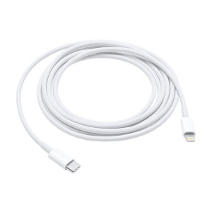 кабель apple usb type-c - lightning (mqgh2zm/a), белый,  2 м