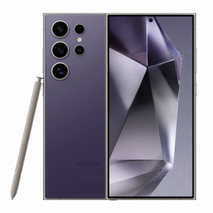 смартфон samsung galaxy s24 ultra 12/256 гб, titanium violet/фиолетовый