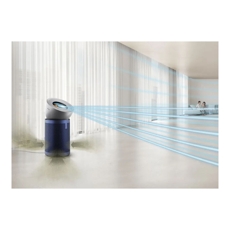 очиститель воздуха dyson purifier big+quiet formaldehyde яркий никель/прусский синий