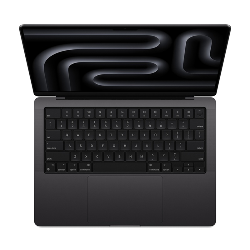 apple macbook pro 14" m4 (2024), 1тб, 16гб, 10c cpu, 10c gpu, mw2v3, чёрный космос