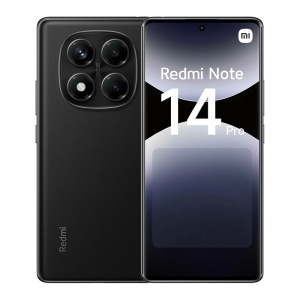 смартфон xiaomi redmi note 14 pro 12/256 gb 4g, dual nano sim, midnight black/черный