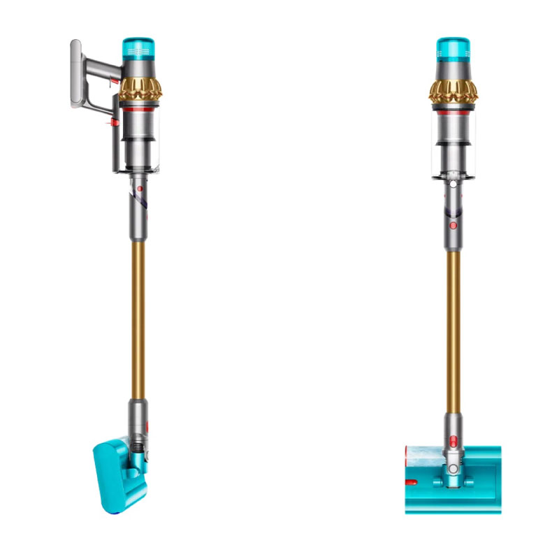 пылесос dyson v15s detect submarine (sv47), gold/gold