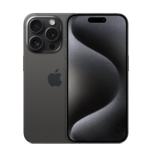 apple iphone 15 pro 128gb, black titanium, dual nano sim "черный титан"