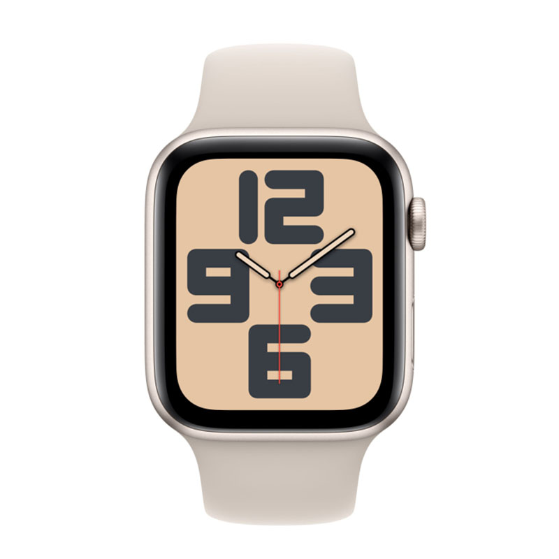 умные часы apple watch series se (2023) gen 2 40 мм aluminium case, starlight sport band (mr9u3) s/m