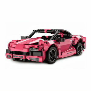 конструктор onebot building block supercar pink