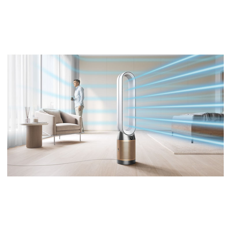 очиститель воздуха dyson purifier cool pc2, никель/золотой