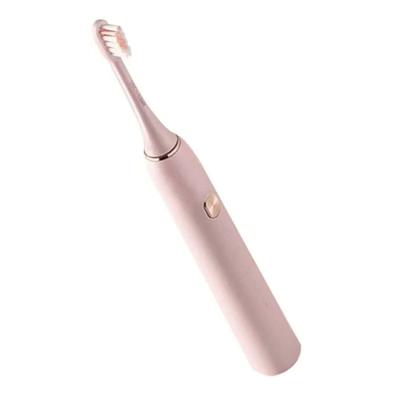 электрическая зубная щетка soocas x3u ru, звуковая, три насадки, 4 режима очистки, розовый