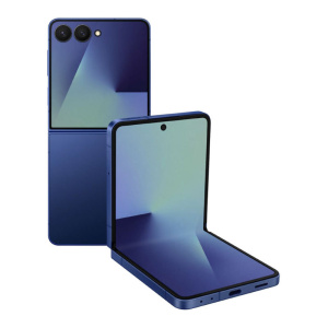 смартфон samsung galaxy z flip7 12/512 гб, dual: nano sim + esim, синий