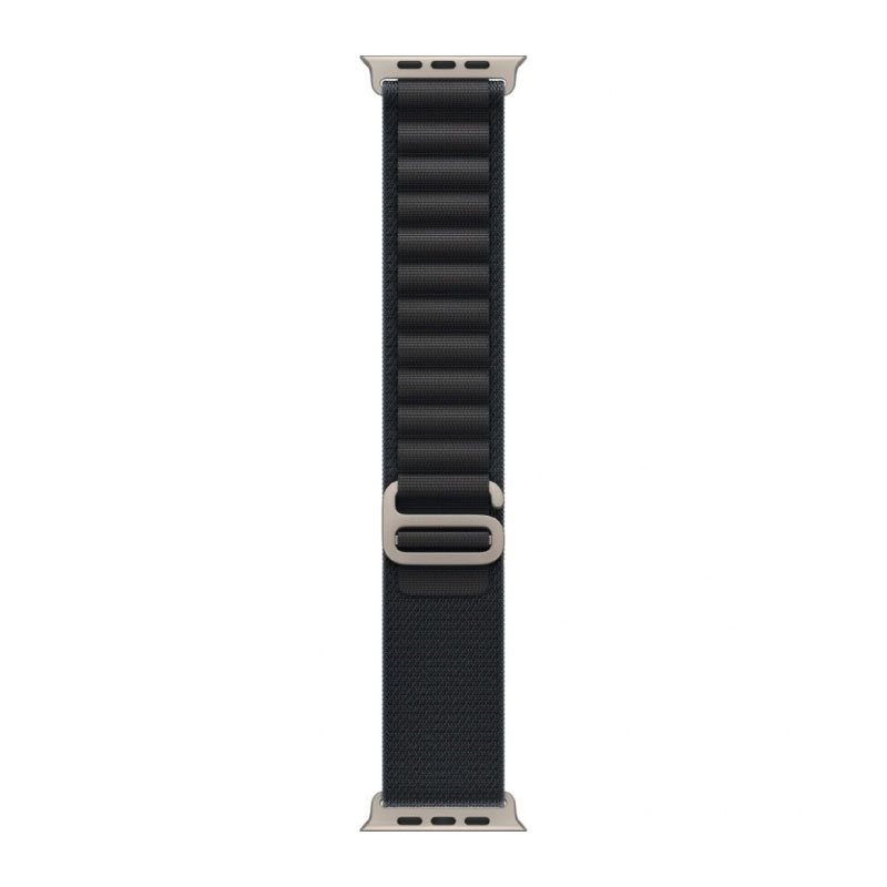 умные часы apple watch series ultra 3 (2025) 49 мм, natural titanium case, black alpine loop