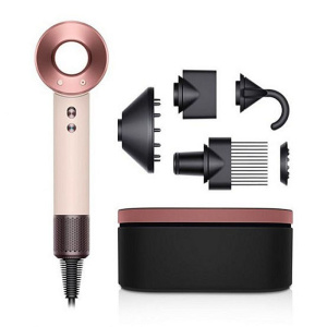 фен dyson supersonic hd07 gift edition eu, ceramic pink/ rose gold (453981-01)