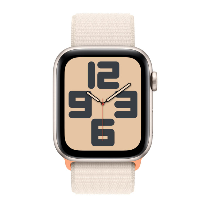 умные часы apple watch series se (2023) gen 2 40 мм aluminium case, starlight sport loop (mr9w3)