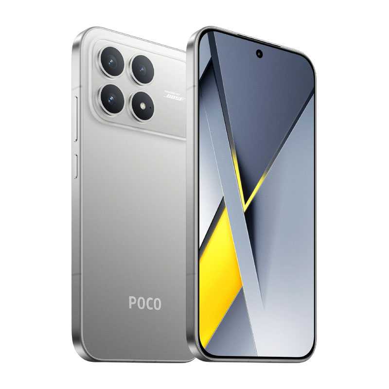 смартфон xiaomi poco f8 pro 12/256 gb, titanium silver/серебристый