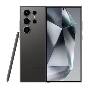 смартфон samsung galaxy s24 ultra 12/1 тб, titanium black/черный