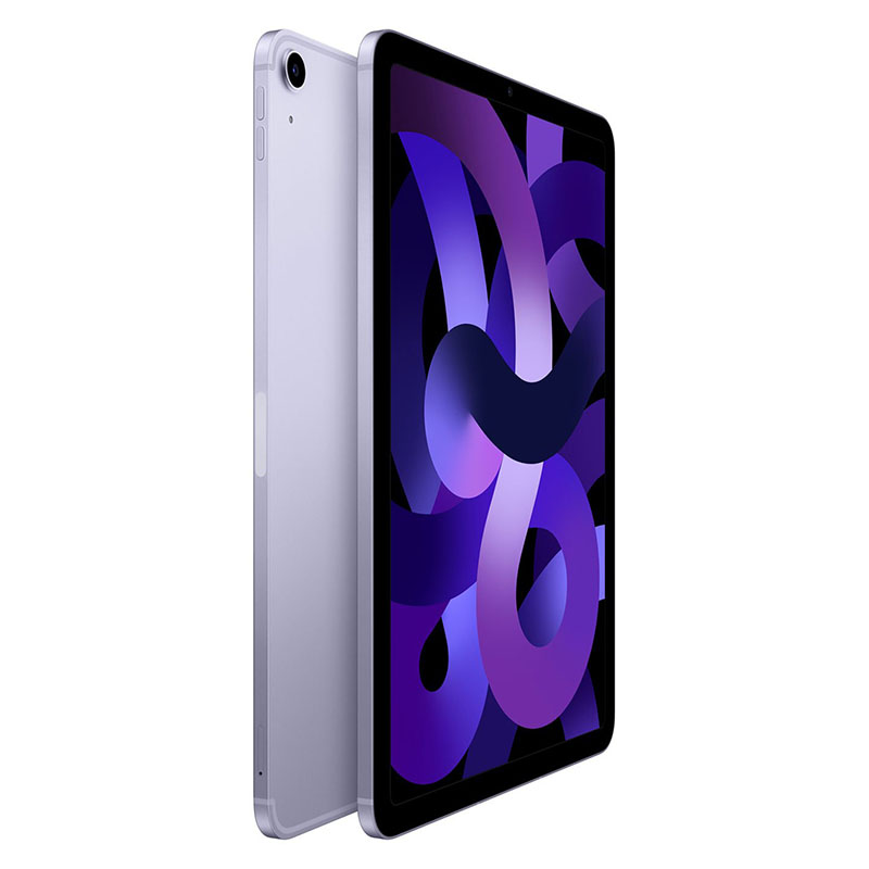 планшет apple ipad air (2022) 64 гб wi-fi + cellular purple (mme93ll/a)