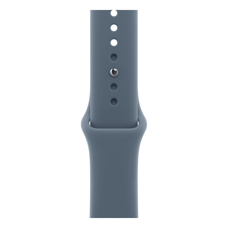 умные часы apple watch series 11 (2025) gps 46 мм, space grey aluminium case, sport band, anchor blue m/l