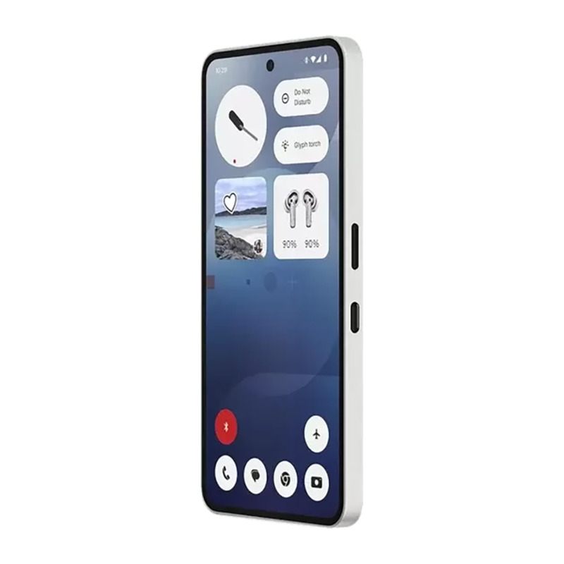 смартфон nothing phone (3a) 12/256 гб, dual nano sim, белый/white