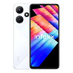 смартфон infinix hot 30i 8(4+4)/128 гб, dual nano sim, белый