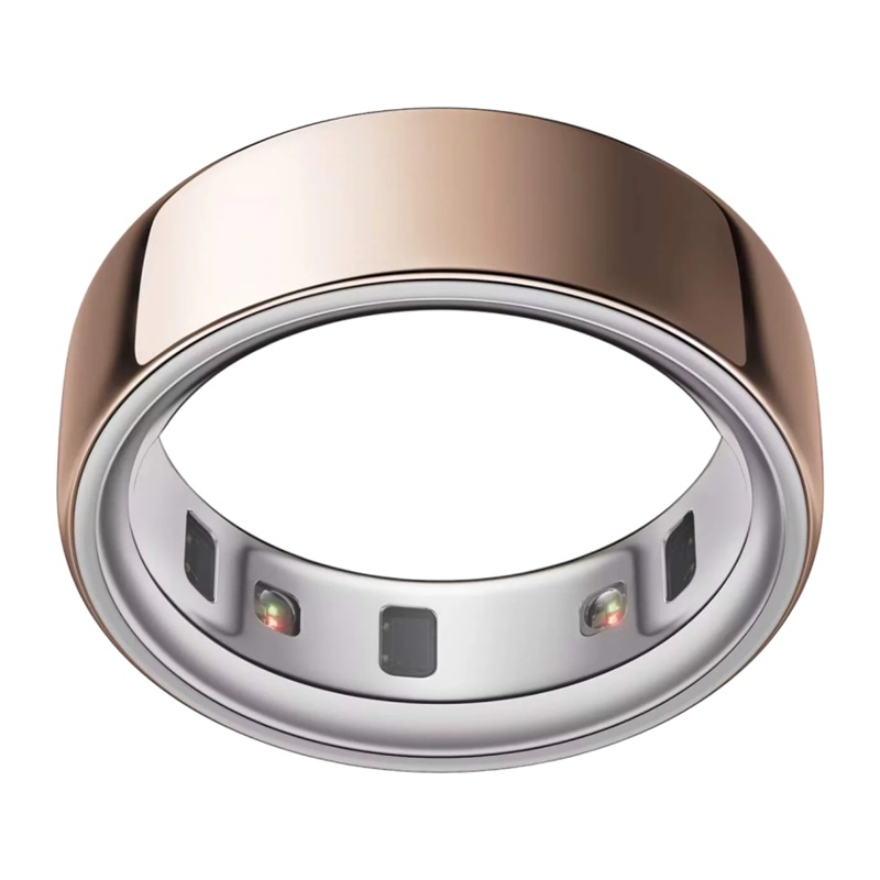 умное кольцо oura ring 4 «розовое золото» (rose gold) size 8