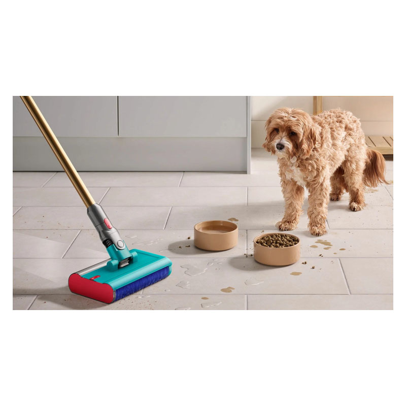 пылесос dyson v15s detect submarine (sv47), gold/gold