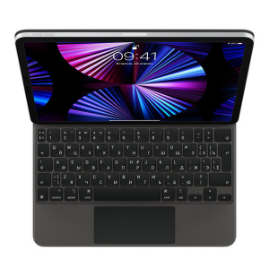 клавиатура magic keyboard для ipad pro 11 дюймов (3‑го поколения) и ipad air (4‑го поколения) черный