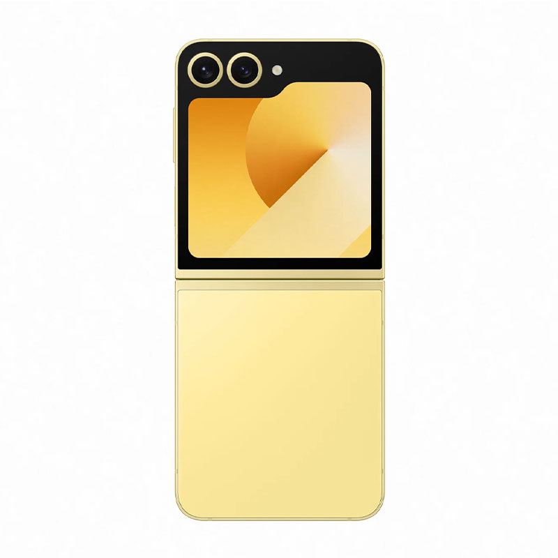 смартфон samsung galaxy z flip6 12/512 гб, dual: nano sim + esim, желтый