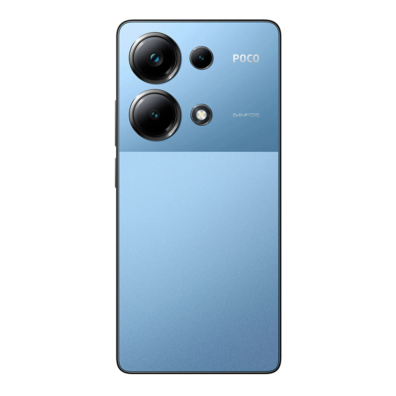 смартфон xiaomi poco m6 pro 12/512 гб ru, dual nano sim, синий