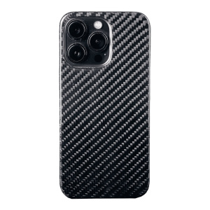 чехол карбоновый для iphone 13 pro clearcoat / черный