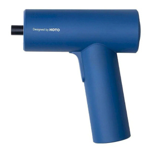 аккумуляторная отвертка xiaomi hoto electric screwdriver gun, blue (qwlsd008)