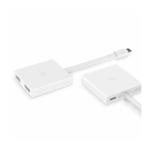 адаптер xiaomi conversion adapter type-c to usb hdmi