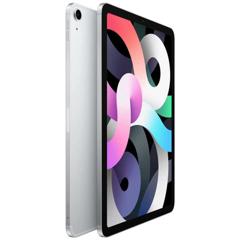 планшет apple ipad air (2020) 64gb wi-fi серебристый (myfn2)