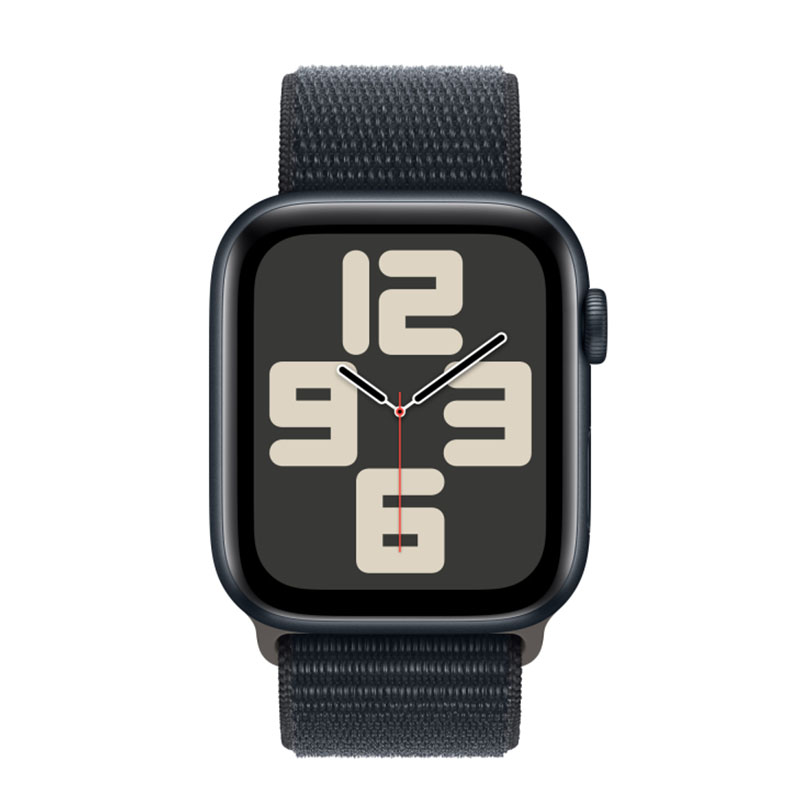 умные часы apple watch series se (2023) gen 2 40 мм aluminium case, midnight sport loop (mre03)