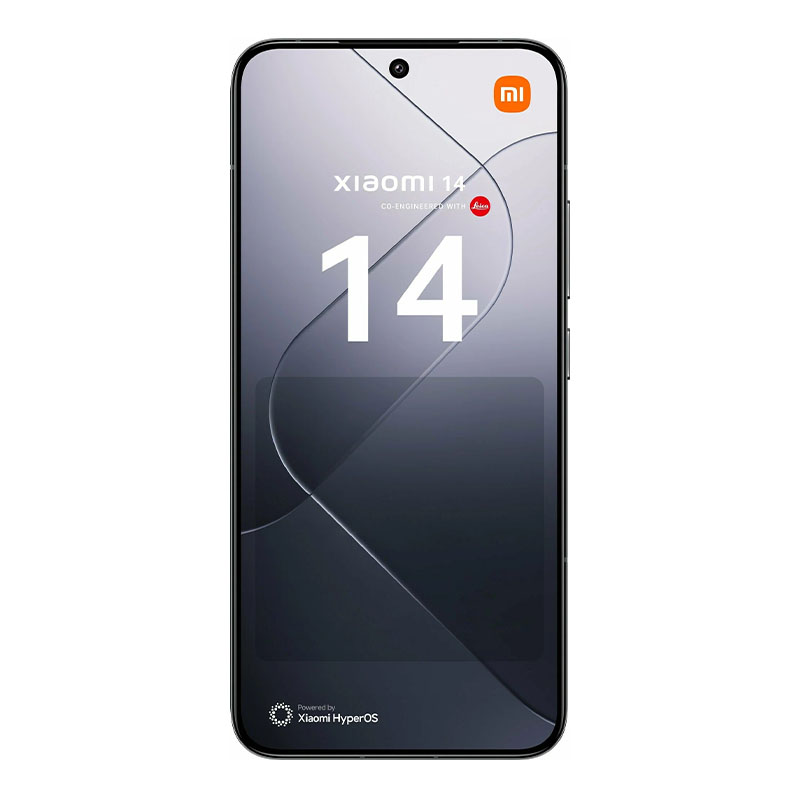 смартфон xiaomi 14 12/512 гб, dual: nano sim + esim, черный