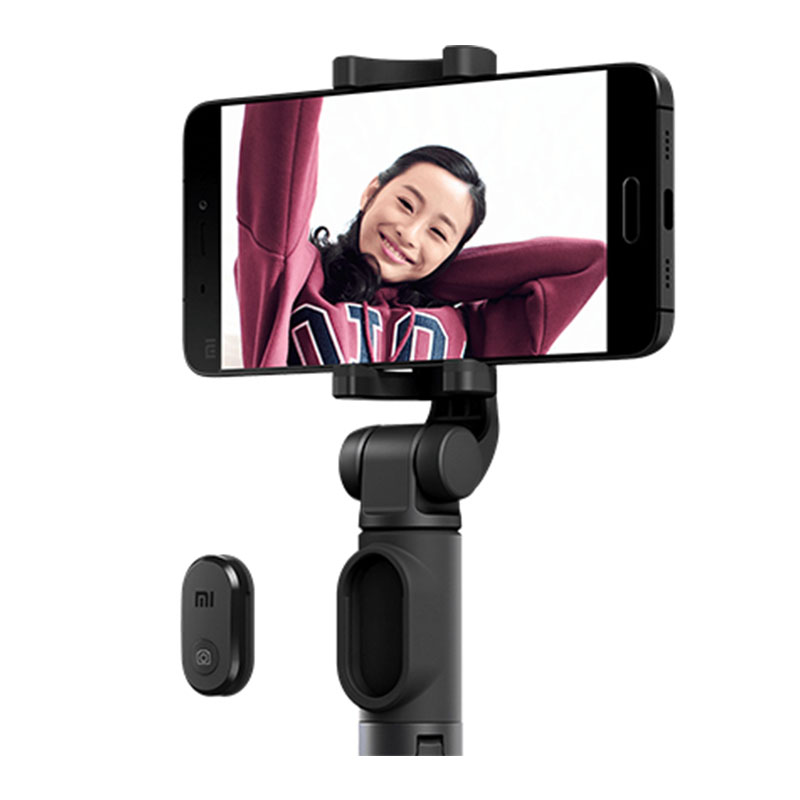 монопод - штатив xiaomi selfie stick bluetooth black (черный)
